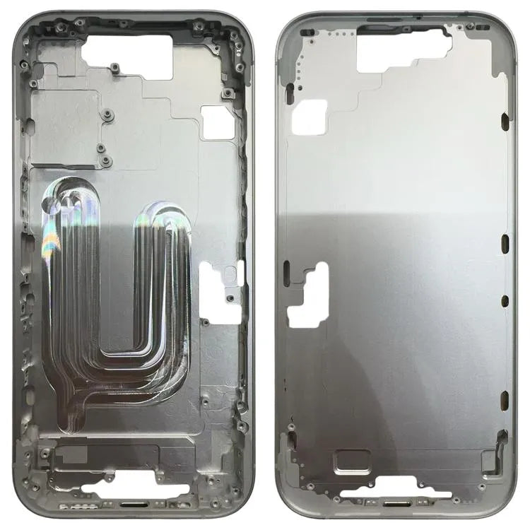 Middenframe bezelplaat iPhone 17 (zilver)