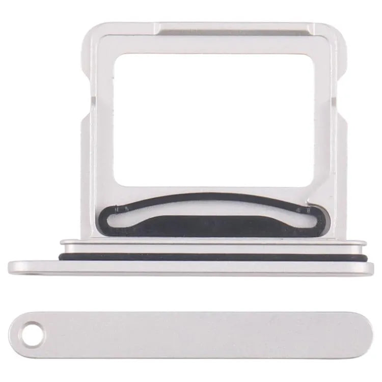 SIM-kaarthouder met SIM-lezer voor iPhone 17 (wit)