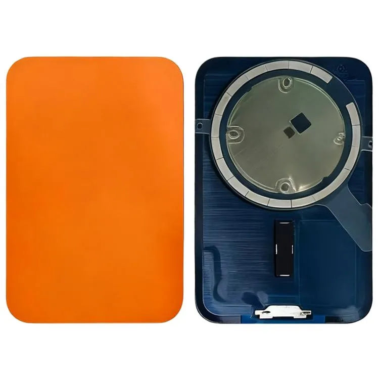 Glazen batterij-achterkant met MagSafe-magneet voor iPhone 17 Pro Max (oranje)