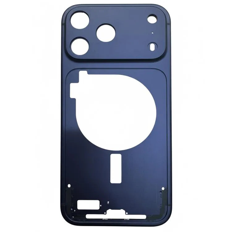 Middenframe / bezelplaat voor iPhone 17 Pro Max (blauw)