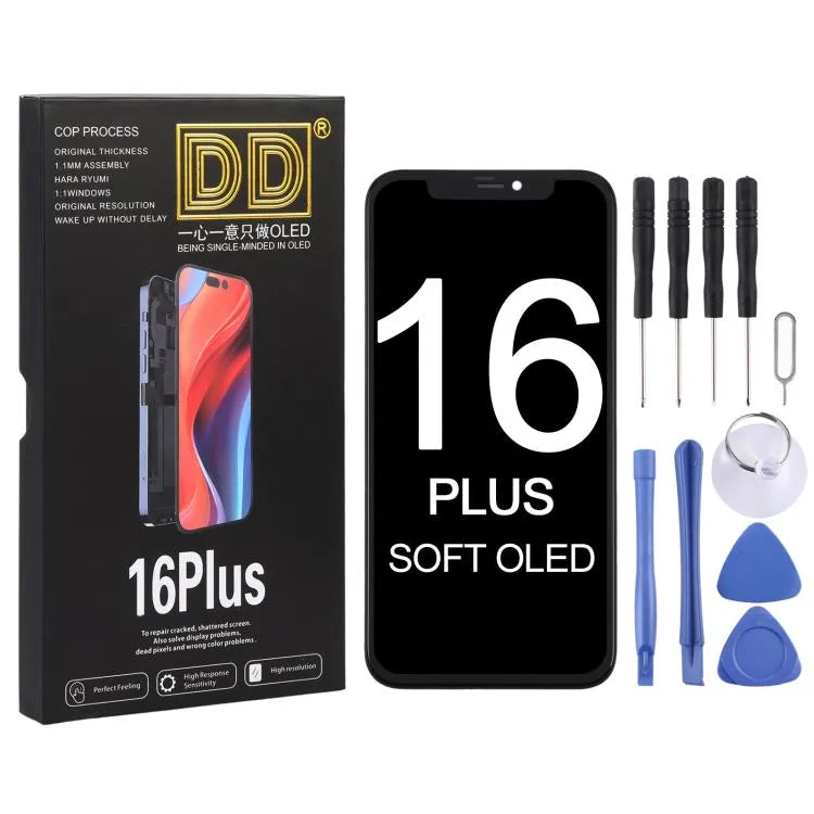 DD soft OLED-scherm iPhone 16 Plus