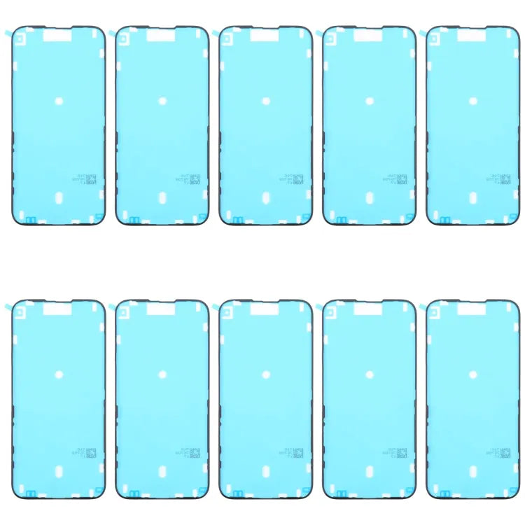 10 stuks waterdichte zelfklevende LCD-framestickers voor iPhone 16 Plus