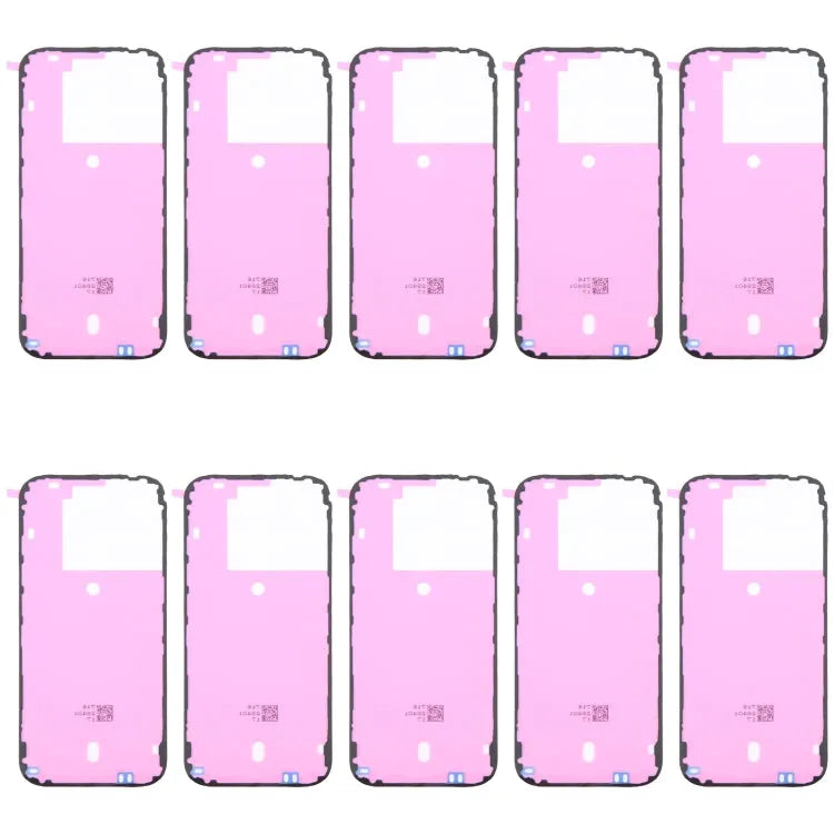 10 stuks zelfklevende achterkantcovers voor iPhone 16 Pro
