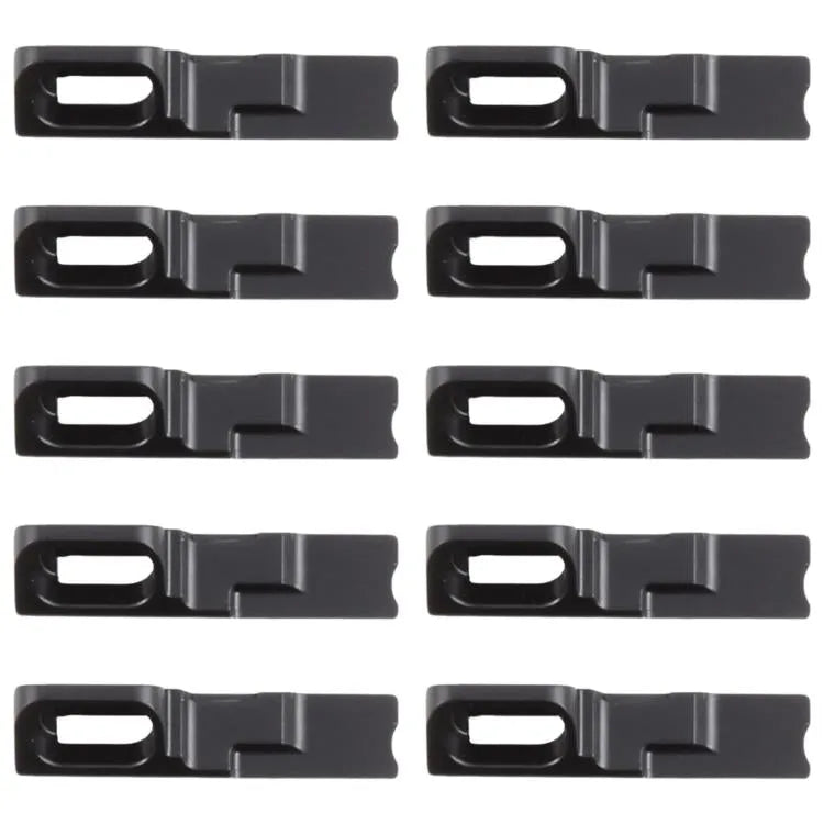 Pour iPhone 16 Pro Max 10 pièces support de haut-parleur d'écouteur
