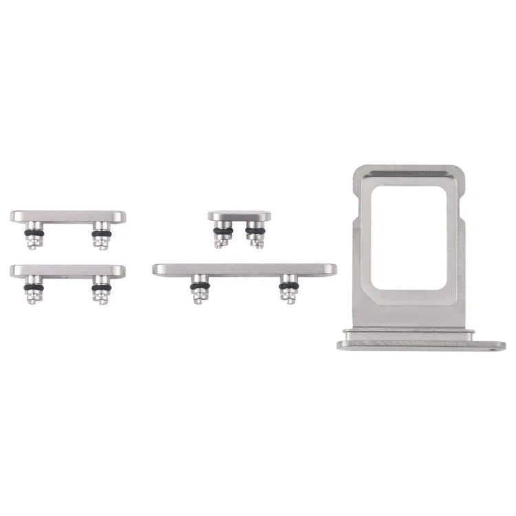 Originele SIM-kaartlade met zijtoetsen voor iPhone 16 Pro Max (wit)