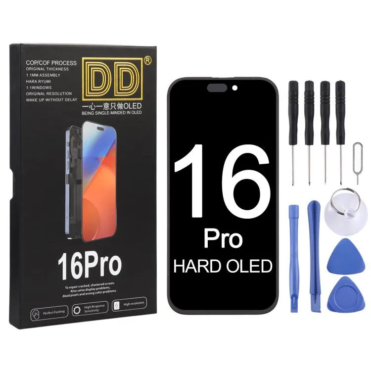 Hard OLED-scherm met IC-overzet (professionele reparatie) voor iPhone 16 Pro