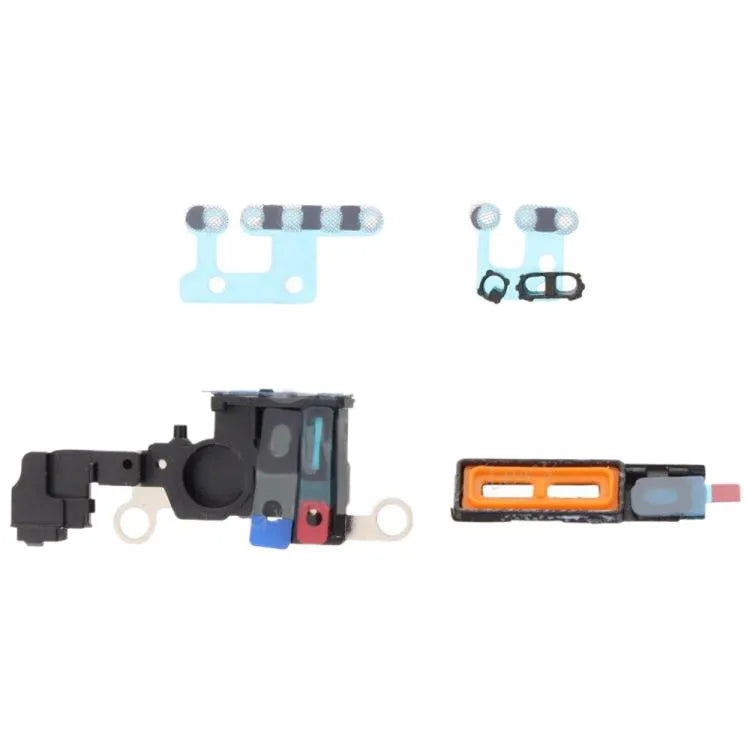 6-in-1 luidspreker-stofnetset voor iPhone 16 (wit)