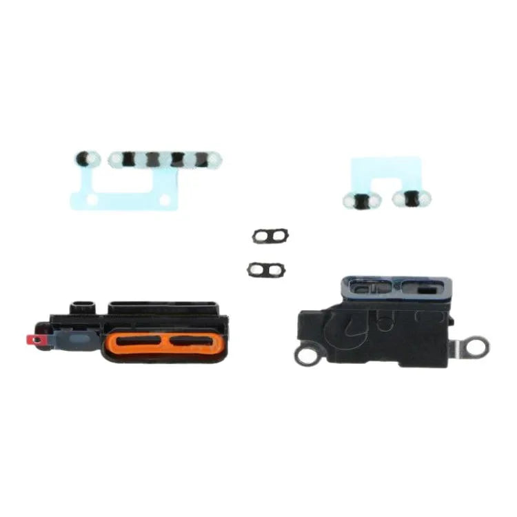 6-in-1 luidspreker-stofnetset voor iPhone 16 Plus (wit)