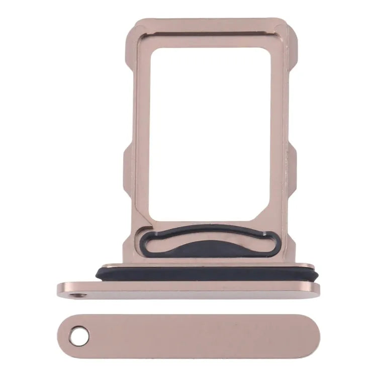 SIM + SIM-kaartlade voor iPhone 16 Pro Max (goud)