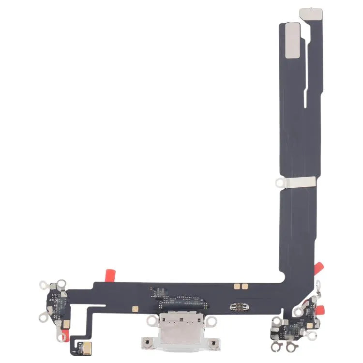Oplaadpoort flexkabel iPhone 16 Plus (wit)