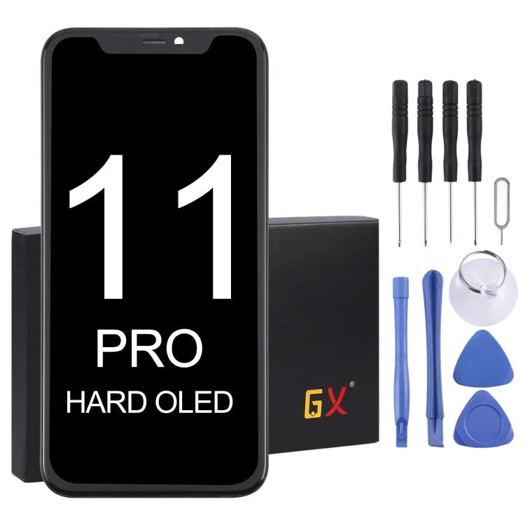 GX OLED LCD-scherm met frame voor iPhone 11 Pro (zwart)