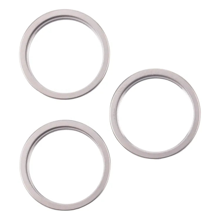 Achtercamera lens beschermring 3 stuks voor iPhone 16 Pro Max (titanium)