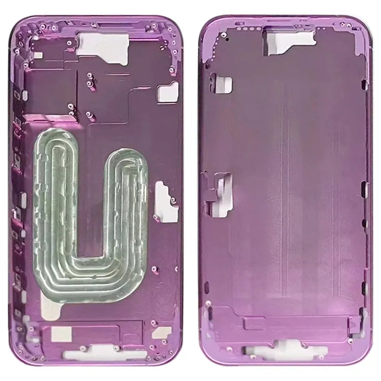 Middenframe bezelplaat voor iPhone 16 Plus (roze)