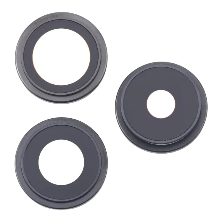 Cameralenskap-set 3 stuks voor iPhone 16 Pro (zwart)