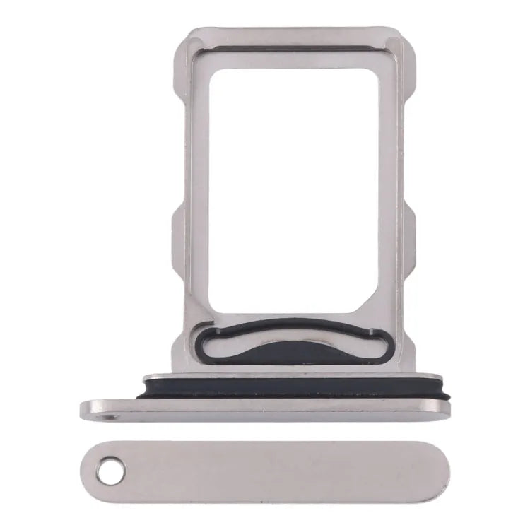 SIM- en SIM-kaartlade iPhone 16 Pro (titaniumkleur)