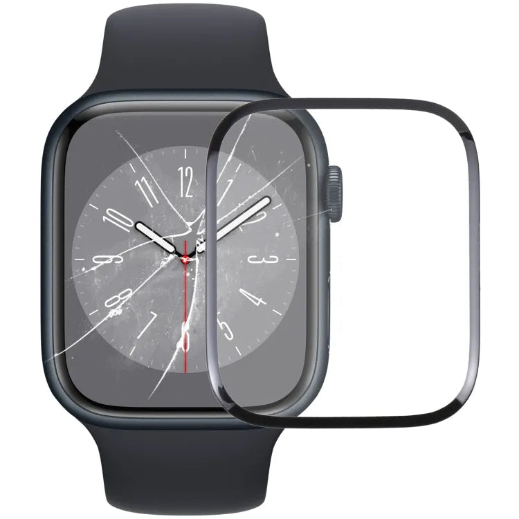 Buitenste glazen lens voorscherm voor Apple Watch Series 8 45 mm