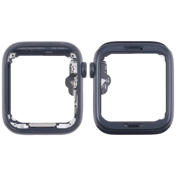 Apple Watch SE 2022 40 mm LTE aluminiumlegering middenframe-bezelplaat met Crown Spin Axis flexkabel (middernacht)