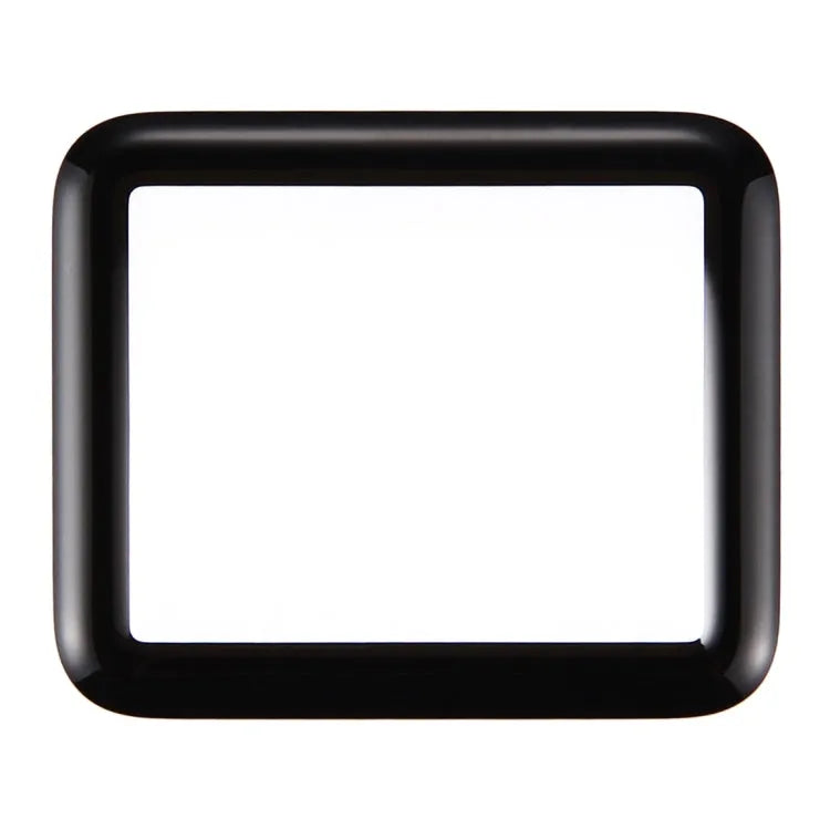 Buitenste glazen lens (voorruit) voor Apple Watch Series 1 38 mm (zwart)