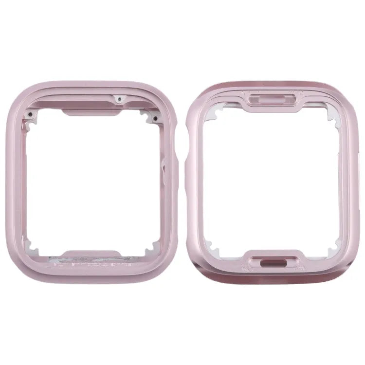 Aluminium middenframe bezelplaat voor Apple Watch Series 9 41 mm (roze)