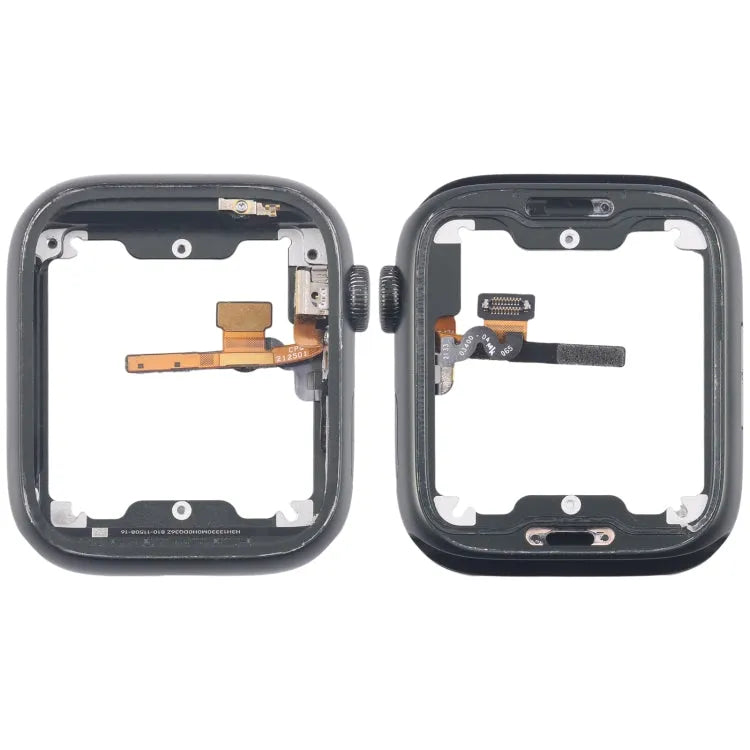 Aluminiumlegering middenframe bezelplaat met Crown Spin Axis flexkabel voor Apple Watch Series 7 45 mm GPS (groen)