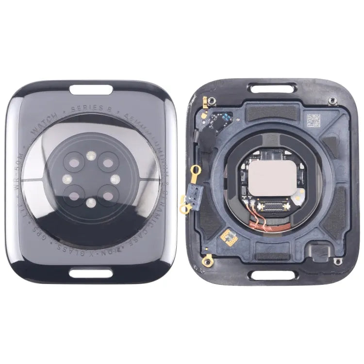 Apple Watch Series 8 45 mm LTE glazen achterkant met oplaadmodule