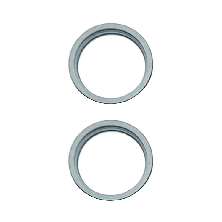 Metalen beschermring achteruitcameralens voor iPhone 15 / 15 Plus (blauw, 2 stuks)