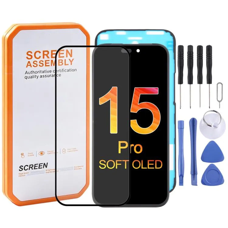 HXL Soft OLED-scherm voor iPhone 15 Pro