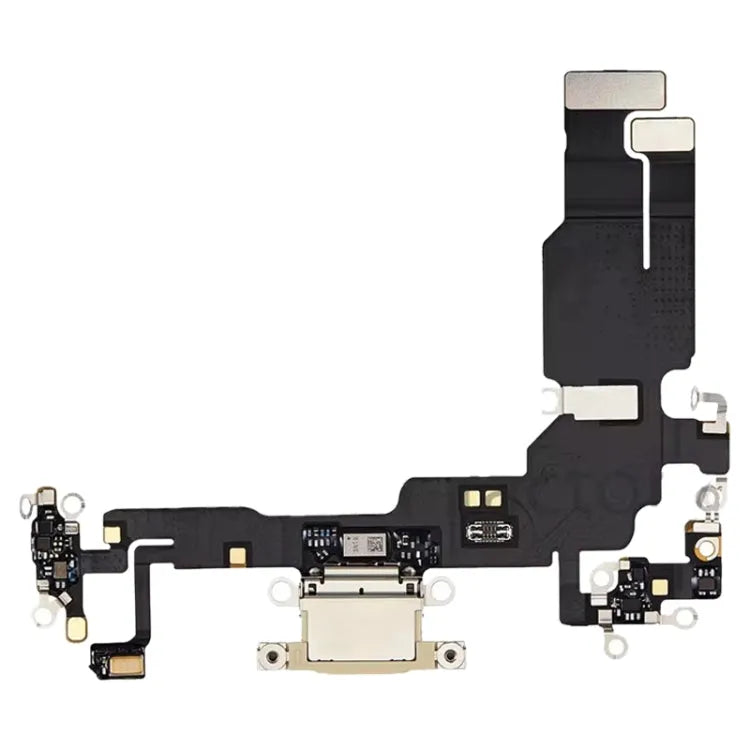 Originele oplaadpoort flexkabel iPhone 15 Plus (geel)