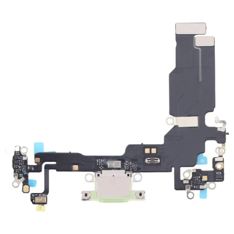 Oplaadpoort flexkabel (USB-C) voor iPhone 15 (groen)
