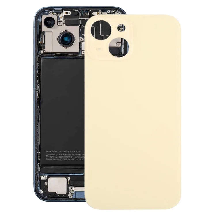 Glazen batterij-achtercover iPhone 15