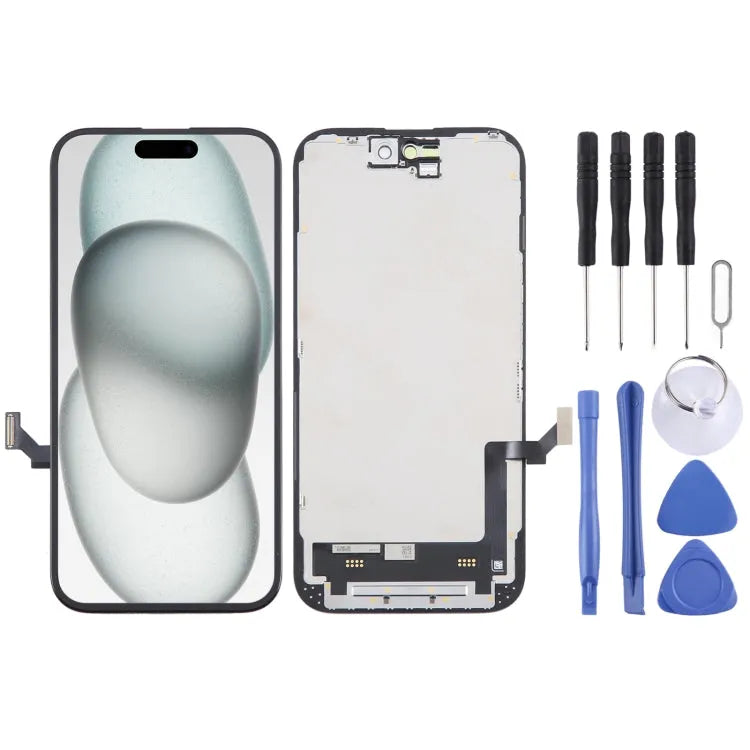 Incell LCD-scherm met digitizer volledige montage iPhone 15