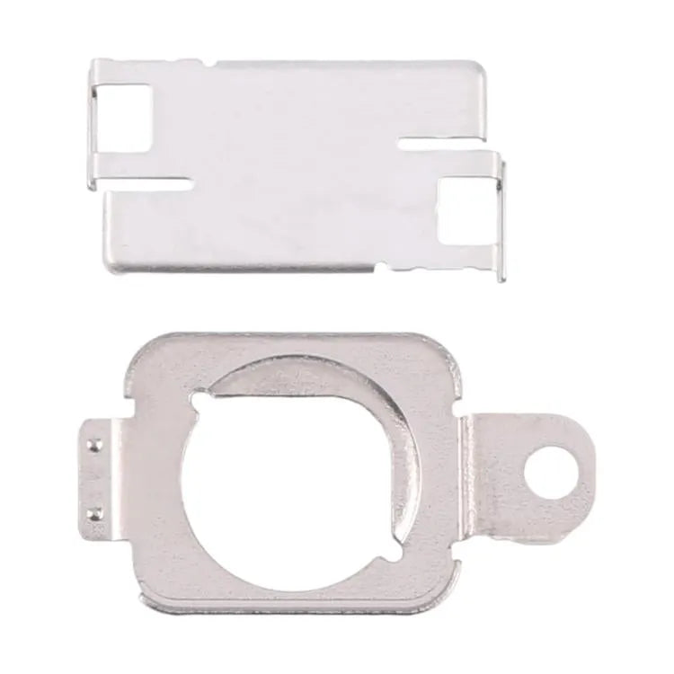 Set ijzeren plaathoes voor zaklamp en microfoon voor iPhone 15 Plus (achterzijde)