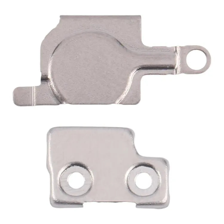 Set ijzeren plaathoes voor zaklamp en microfoon voor iPhone 15 Pro Max (achterzijde)