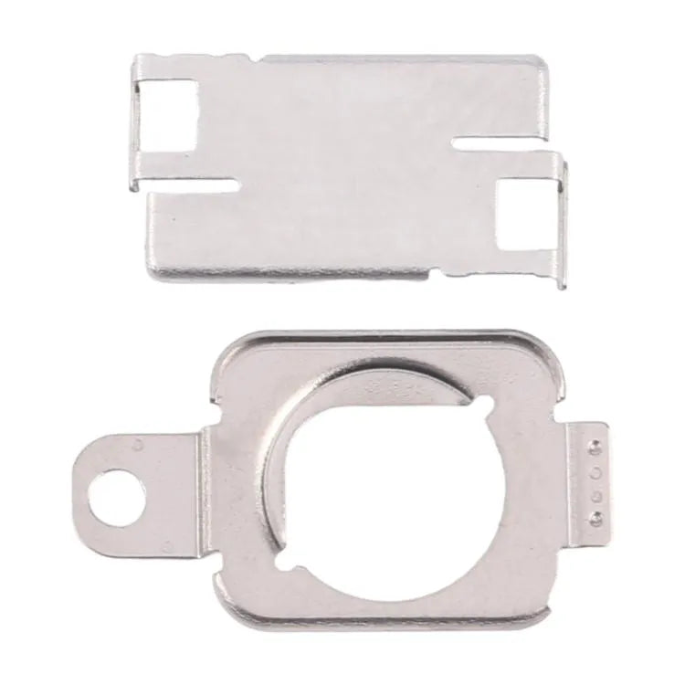 Set ijzeren plaathoes voor zaklamp en microfoon voor iPhone 15 (achterzijde)