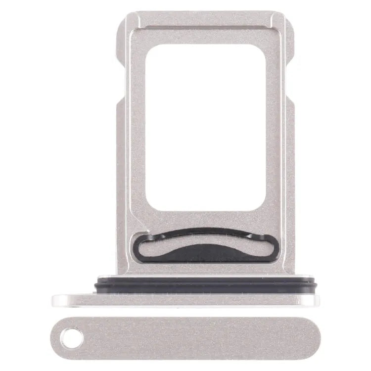 SIM-tray + SIM-kaarthouder voor iPhone 15 Pro Max (wit)