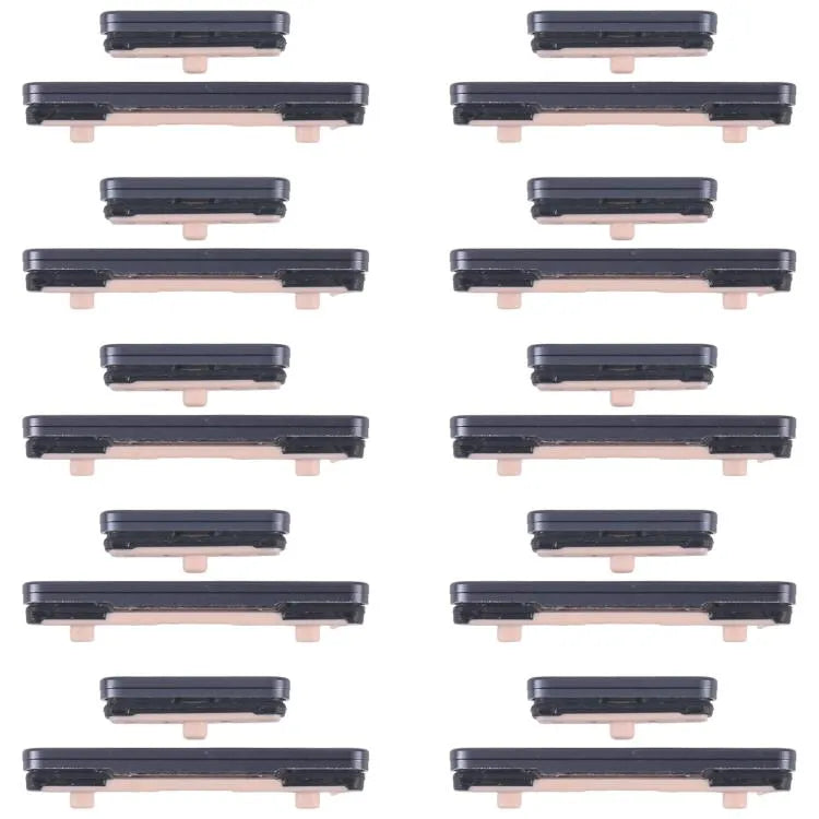 Aan/uit-knop en volumeknop set (10 stuks) voor Samsung Galaxy S25 SM-S931B (zwart)