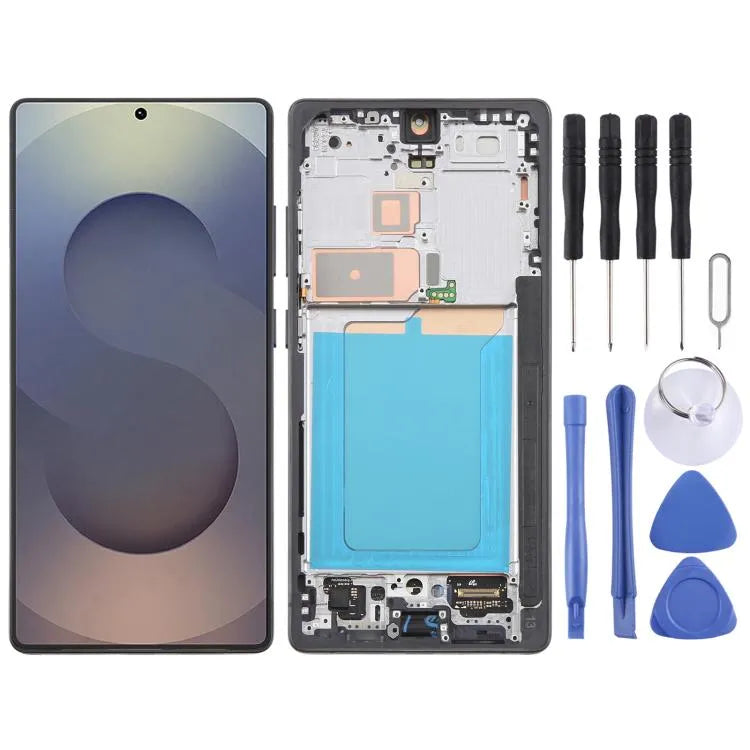 6,78 inch OLED-scherm met digitizer en frame voor Samsung Galaxy S25 Ultra SM-S938B (zwart)