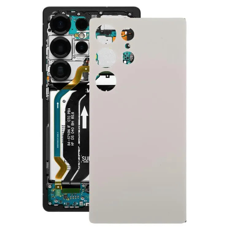 OEM batterij-achtercover voor Samsung Galaxy S25 Ultra SM-S9386 (zilver)