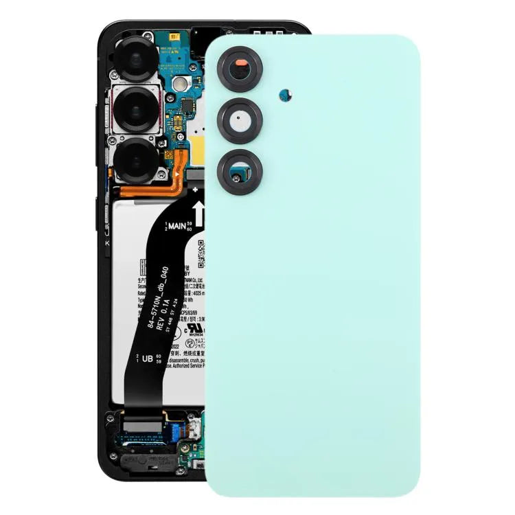 Originele batterij-achterklep met cameralensframe Samsung Galaxy S25 SM-S931 (groen)