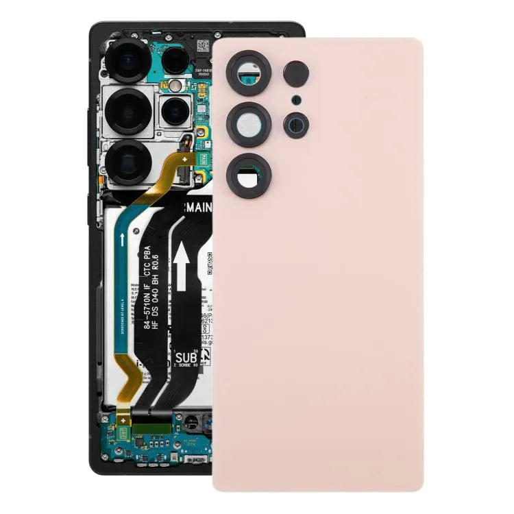 Originele batterij-achterklep met cameralensframe voor Samsung Galaxy S25 Ultra SM-S938 (goud)