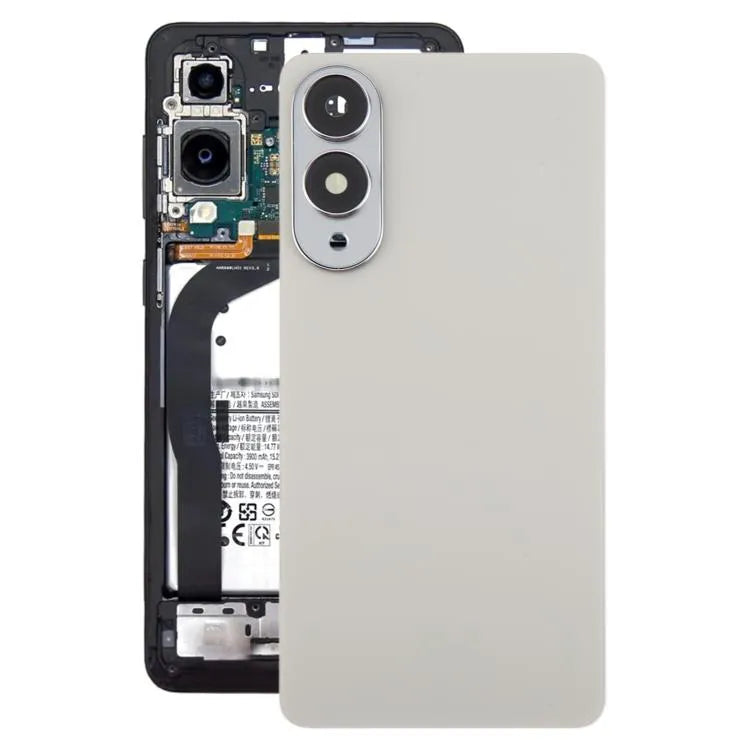 Originele Samsung Galaxy S25 Edge SM-S937 batterij-achterklep met cameralensframe (goud)