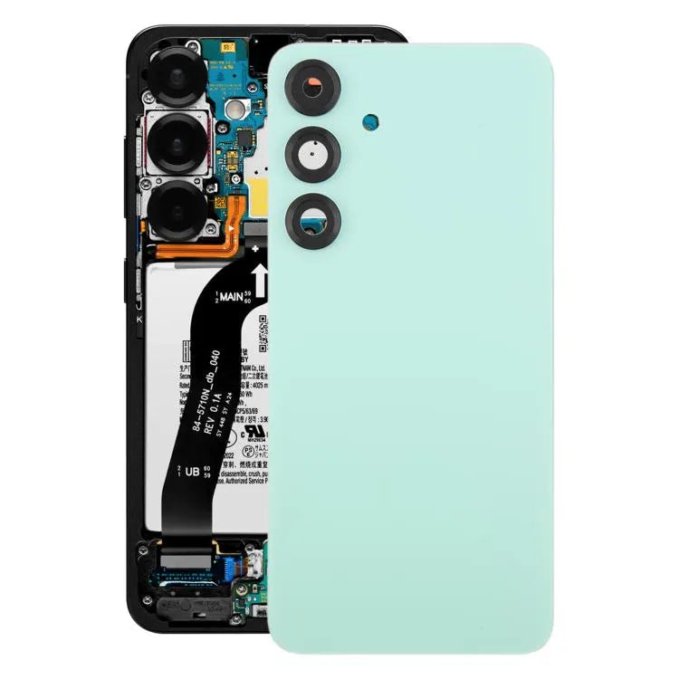 Originele batterijachterklep met cameralensframe voor Samsung Galaxy S25+ SM-S936B (groen)