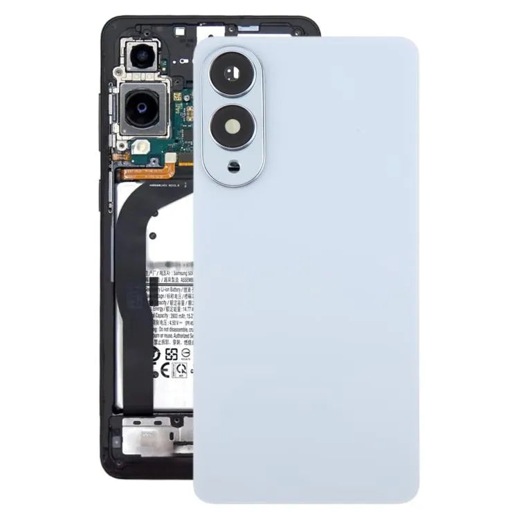 Originele batterij-achterklep met cameralensframe voor Samsung Galaxy S25 Edge SM-S937 (zilver)