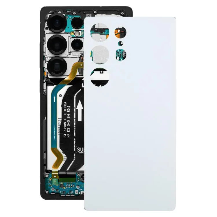 OEM batterij-achterklep Samsung Galaxy S25 Ultra SM-S9386 (wit)