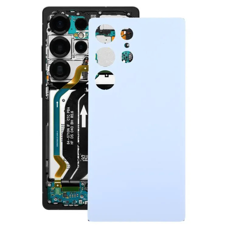 OEM batterij-achterkant Samsung Galaxy S25 Ultra SM-S9386 (glacier blue)