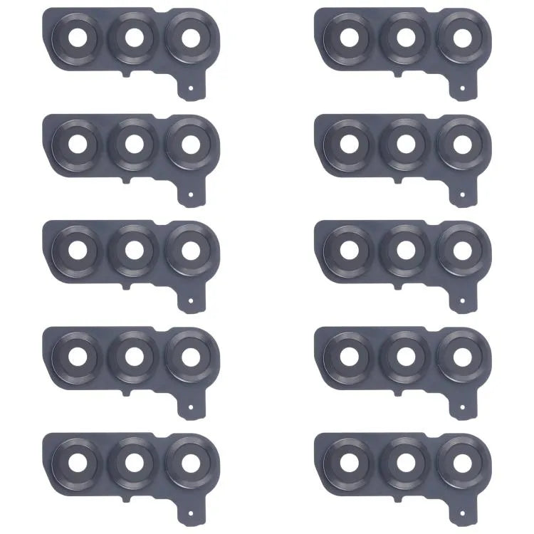 Achtercamera-lenskap set (10 stuks) voor Samsung Galaxy S25 SM-S931B (zwart)