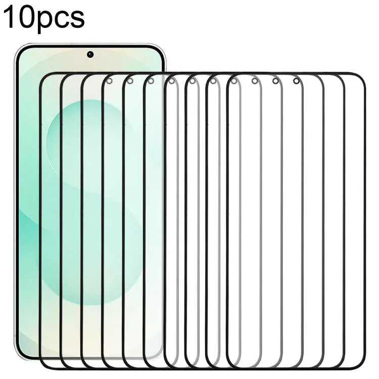 Buitenste glazen frontlens met OCA-lijm set (10 stuks) voor Samsung Galaxy S25+ SM-S936B