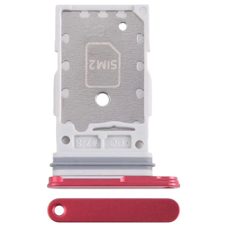 Originele SIM-kaarthouder voor Samsung Galaxy S25 / S25+ SM-S931/S936 (rood)