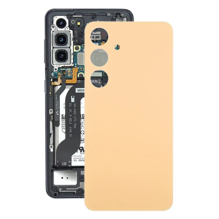 OEM batterij-achterklep Samsung Galaxy S24 SM-S921B (geel)