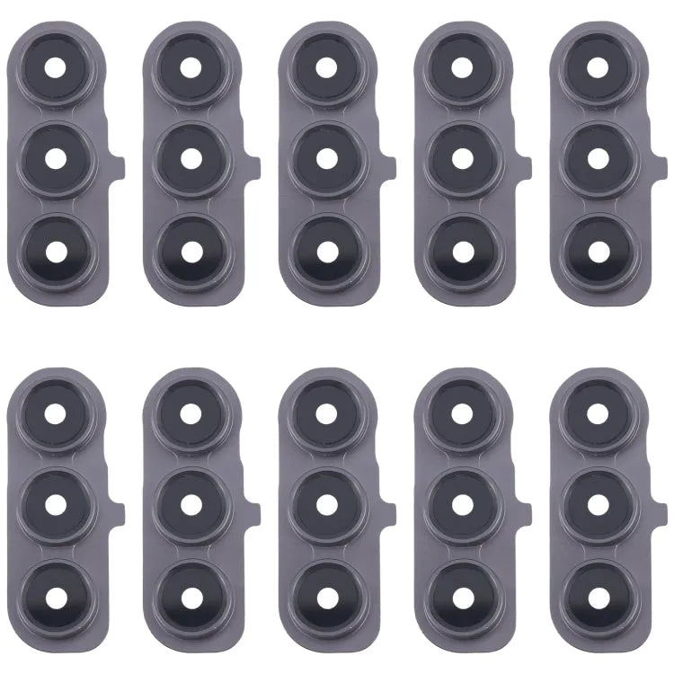 Achtercameralens-cover 10 stuks voor Samsung Galaxy S24 FE SM-S721B (zwart)